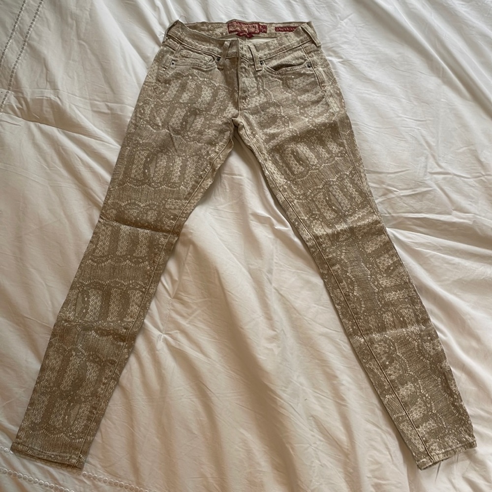 Lucky Brand Patterned Jeans
